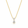 Circle Drop Necklace