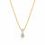 Circle Drop Necklace