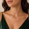 Tiny Heart Megnat Necklace