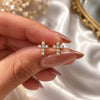 Cross Spark Ball Back Stud