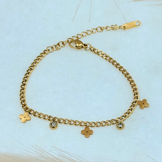 Clover Diamond Bracelet