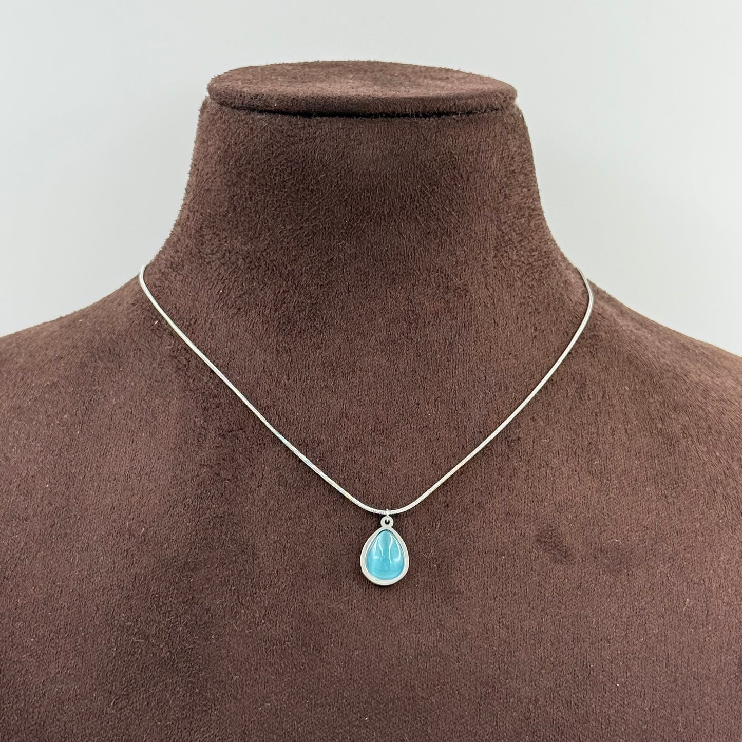 Water Drop Pendant Necklace