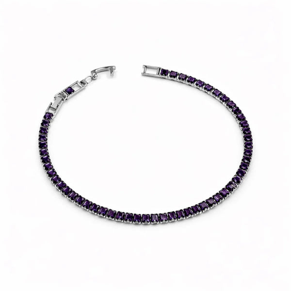Shine Stack Tennis Bracelet