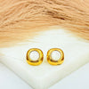 MOP Stone Earrings