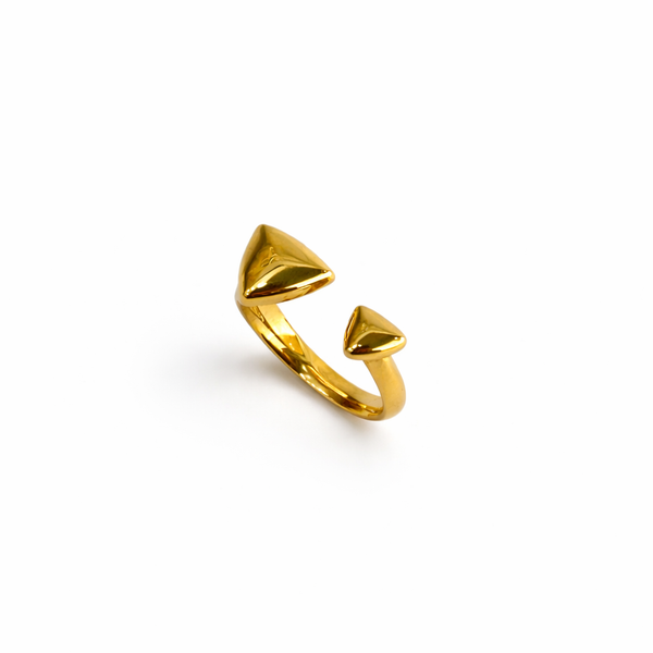 Double Triangle Ring