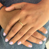 Lined spark ring