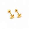 Tiny Star ballback Earrings