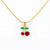 Cherry Spark Necklace