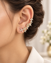 Elara Floral Vine Ear Cuff