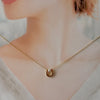 Pearl Golden U Necklace