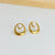 Pearl embrace drops earrings