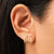 Gleam Mismatch Earring Set