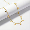 Hanging Butterfly TanmaniyaNecklace