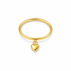Dangling heart Ring
