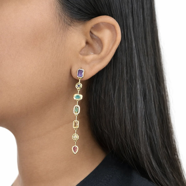 Gem Flow earrings