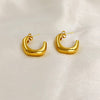 Power loop earrings