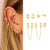 ChainLuxeMismatch Earring Set