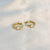 Glow pinch earrings