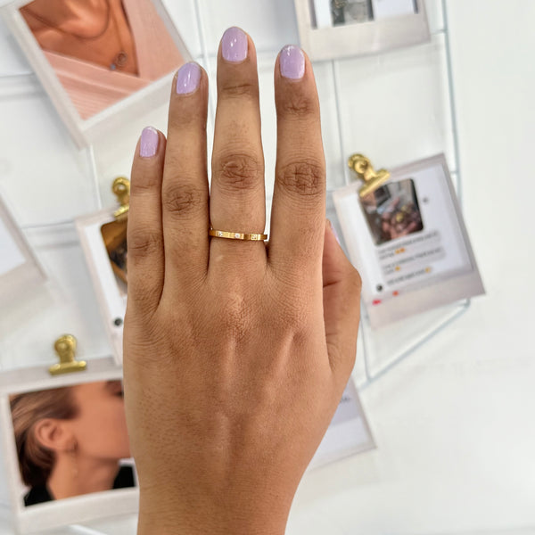 Lined spark ring