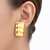 Rectangle Staple Earrings