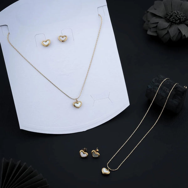 Mini White Heart Set