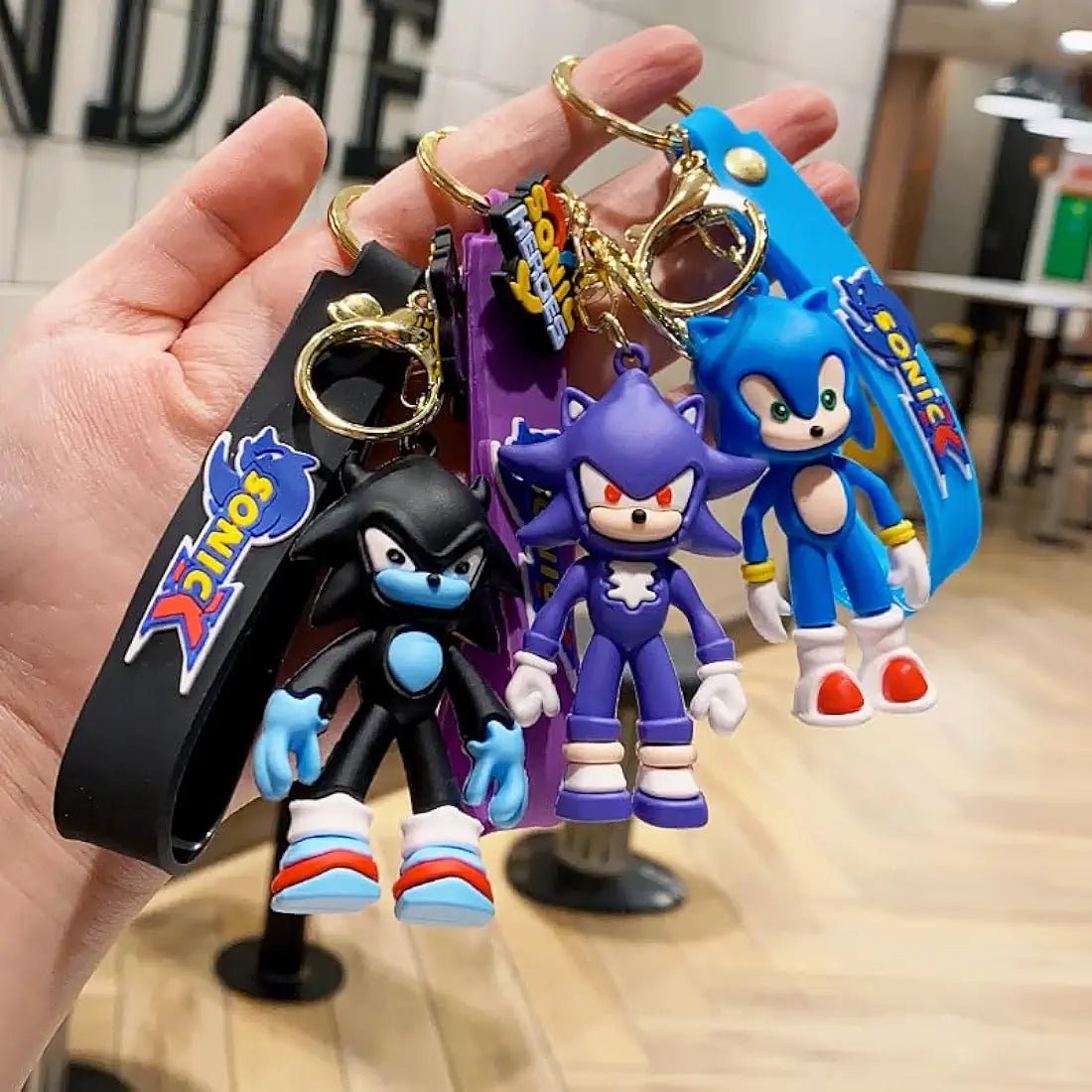 Sonic keychain