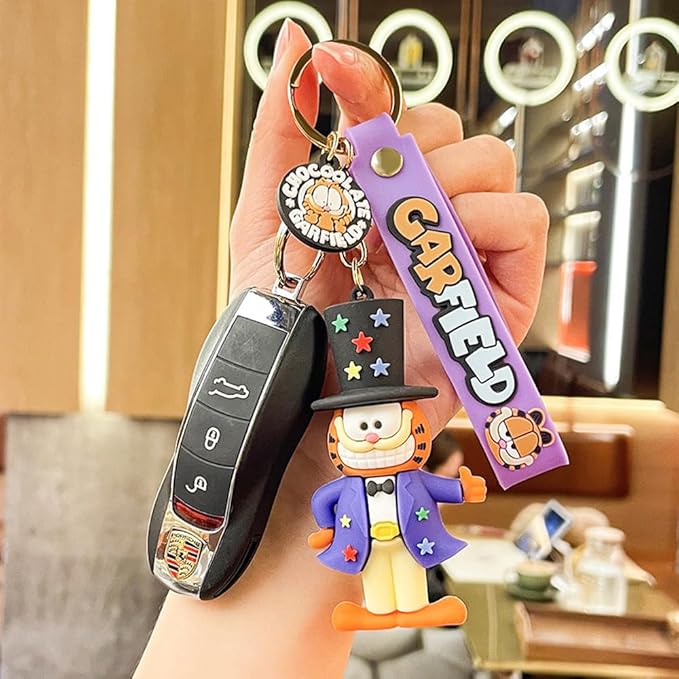 Garfield 3D Keychain