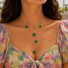Dangling Clover Necklace