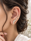 Crystal Cascade Ear Cuff