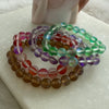 Aurora-like glow beads bracelet