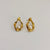 Divine pearl wrap earrings