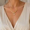 Crystal Cubes Necklace