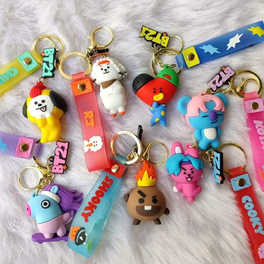 BTS 3D keychain