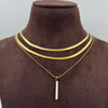 Shell Bar Layer Necklace