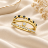Orbit Layered Mangalsutra Ring