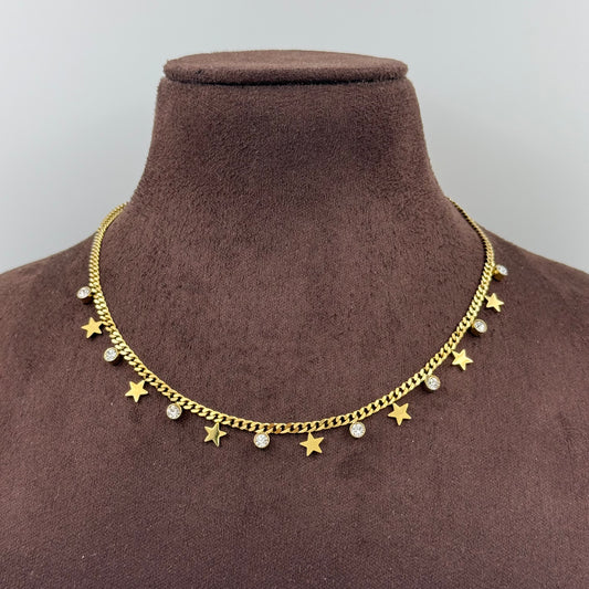 Star Diamond Tanmaniya  Necklace