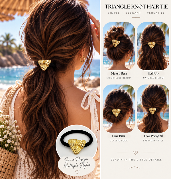 Triangle Hair Tie