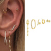Liquid Gold Mismatch Earring Set