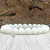 Matte bead bracelet