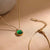 Emerald Glow Necklace