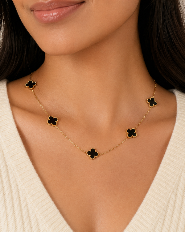 Clover Tanmaniya Necklace