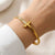 Golden T Sparkle Kada