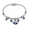 Dangling Evil eye Kada