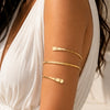 Minimalist wrap Arm Cuff