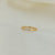 Tiny line ring