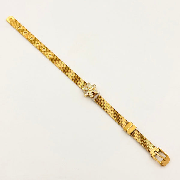 Flower Watch Belt Bracelet