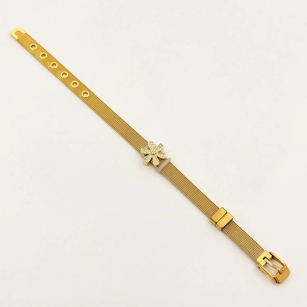 Flower Watch Belt Bracelet