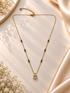 Siya Minimal Teardrop Solitaire Mangalsutra