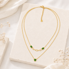 Heart Square LayerNecklace
