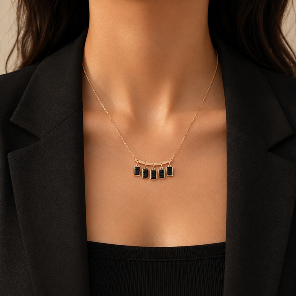 Dangling Crystal Necklace